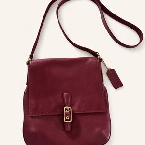 Vintage Coach Legacy Slim Flap Crossbody